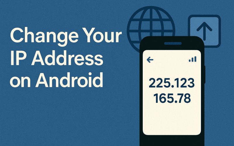 Change IP Address on Android