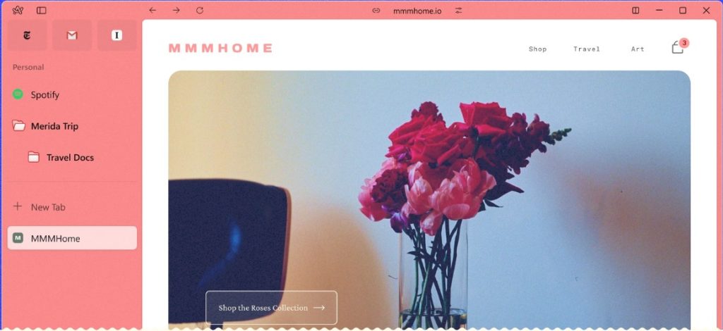 Arc browser